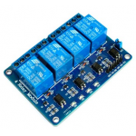 HR0051A 4 channel 12V relay module with light coupling